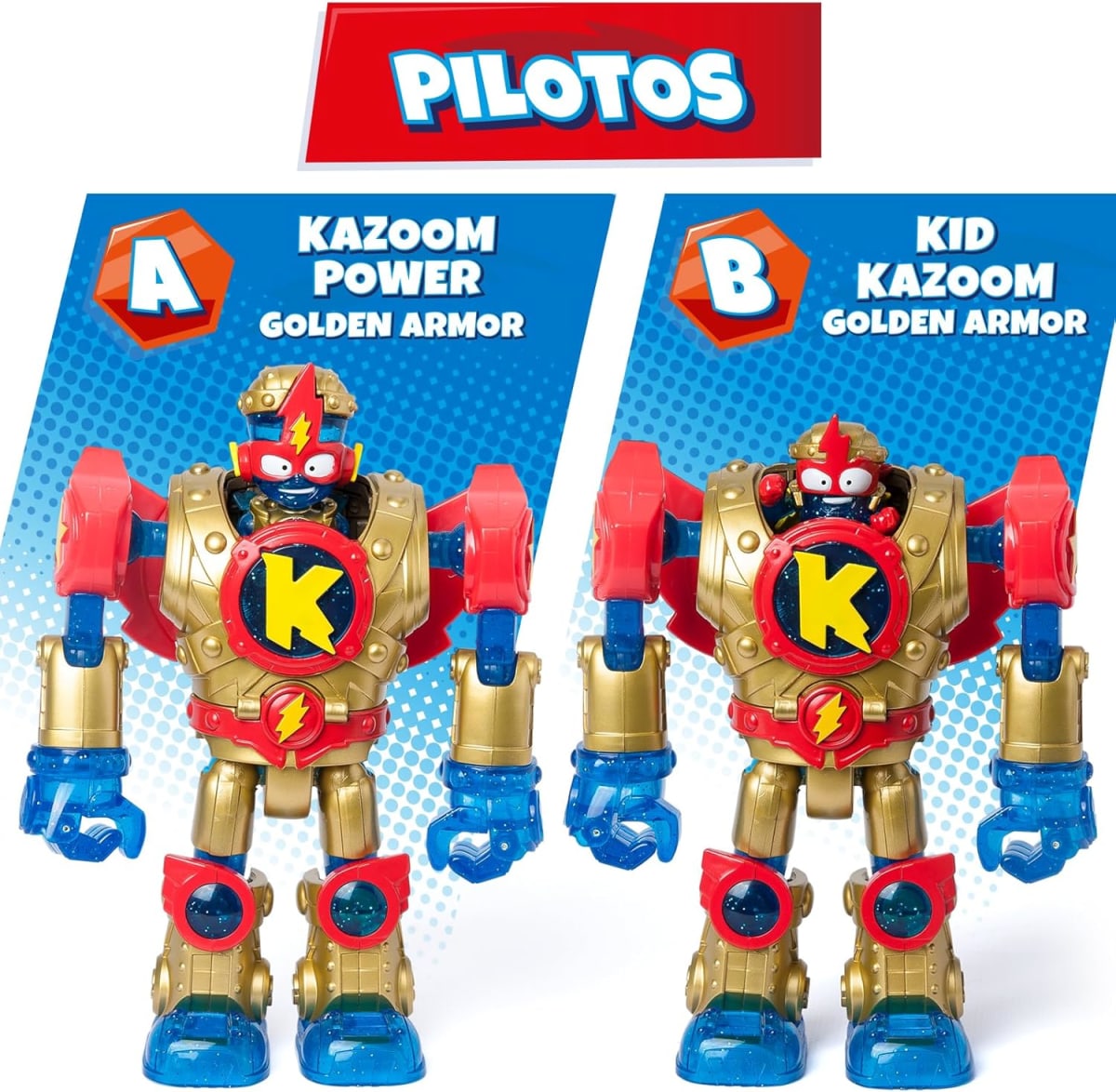 Superzings Superbot Golden Armor Kazoom Kid5