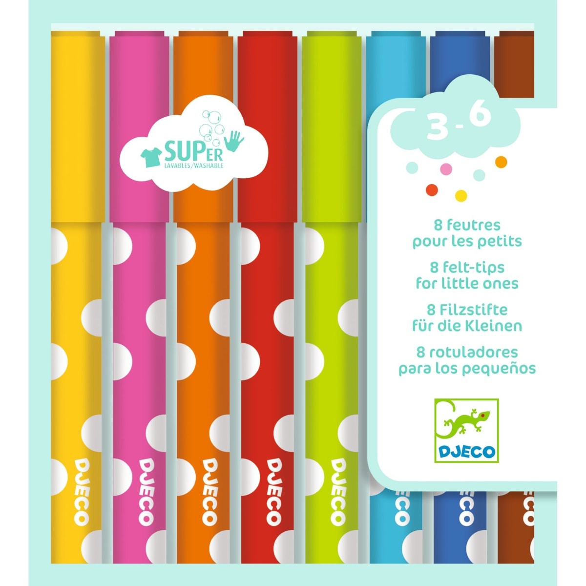 Lápices Suaves De Plumon Para Niños Pequeños 8 Unidades1