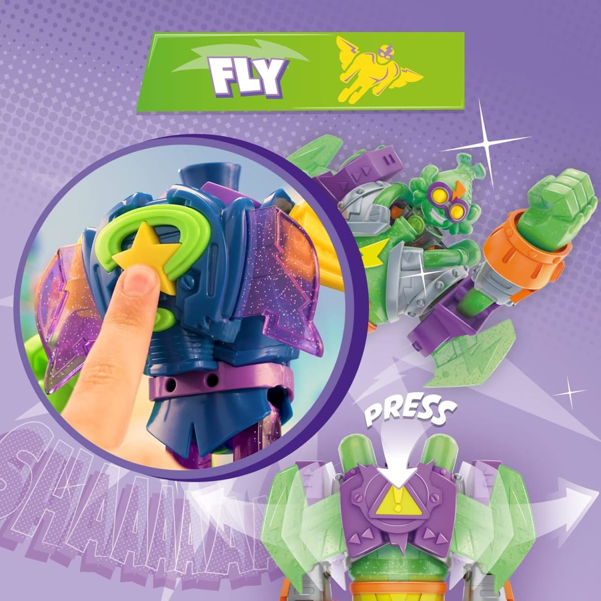 Superzings Superbot Mega-K– Robot Articulado4