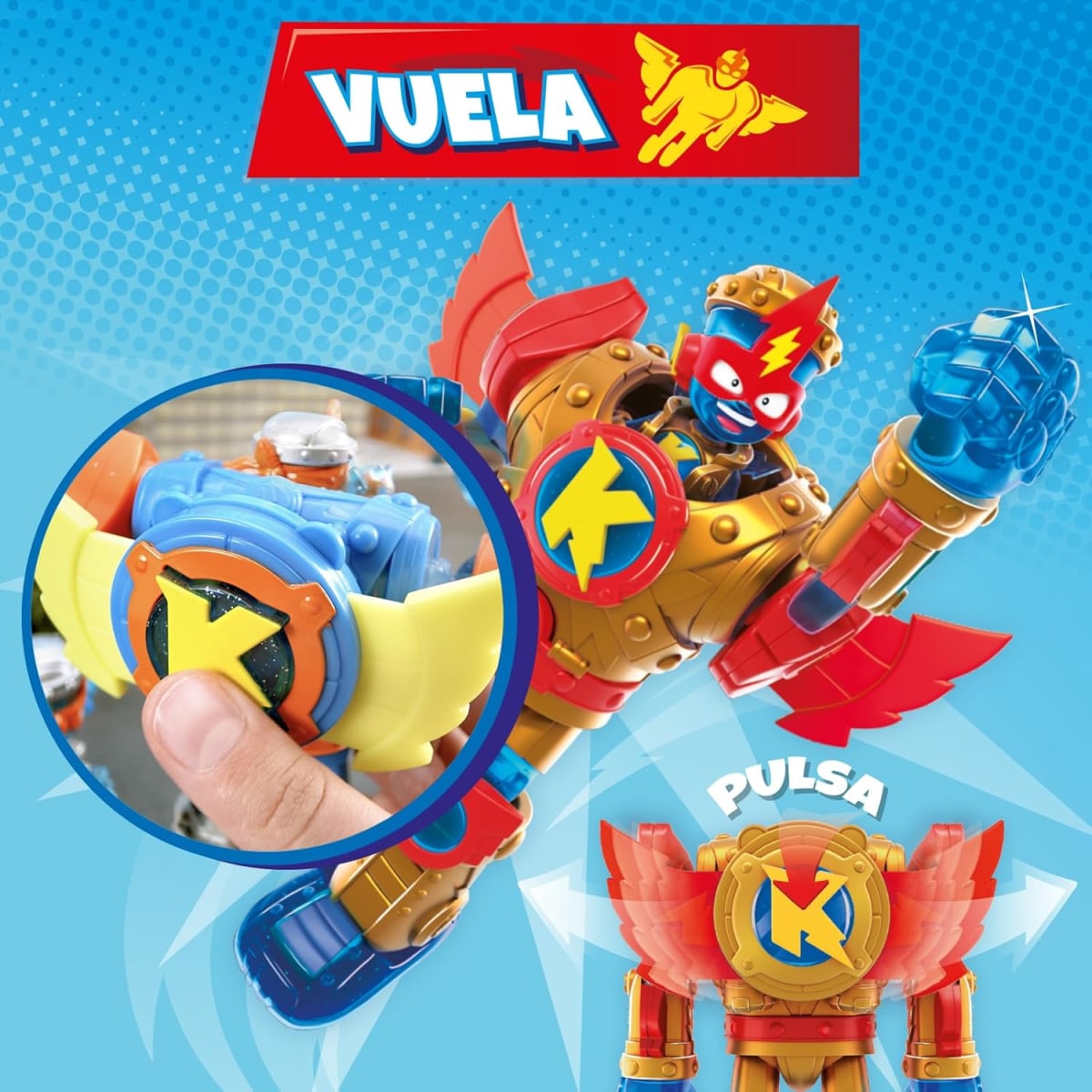 Superzings Superbot Golden Armor Kazoom Kid6