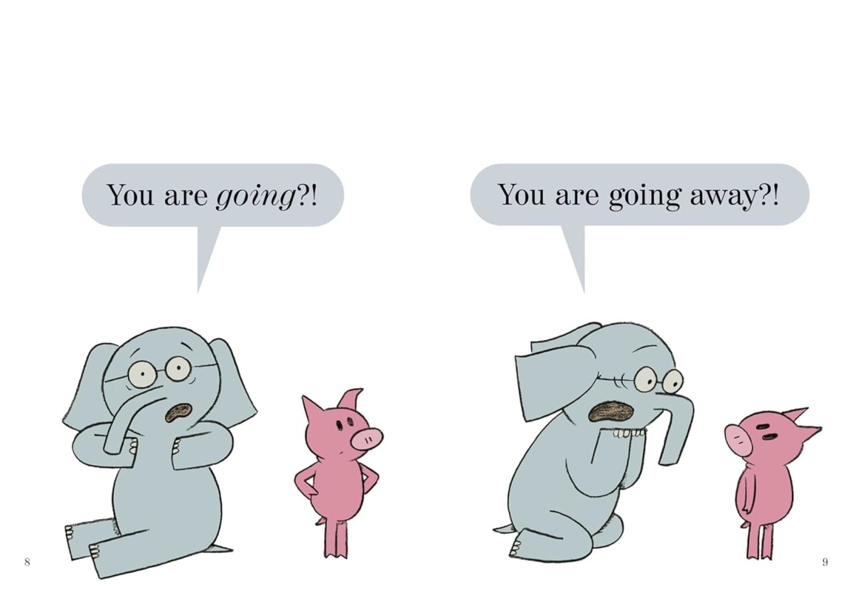 Elephant & Piggie #11: I Am Going!, Hardcover1