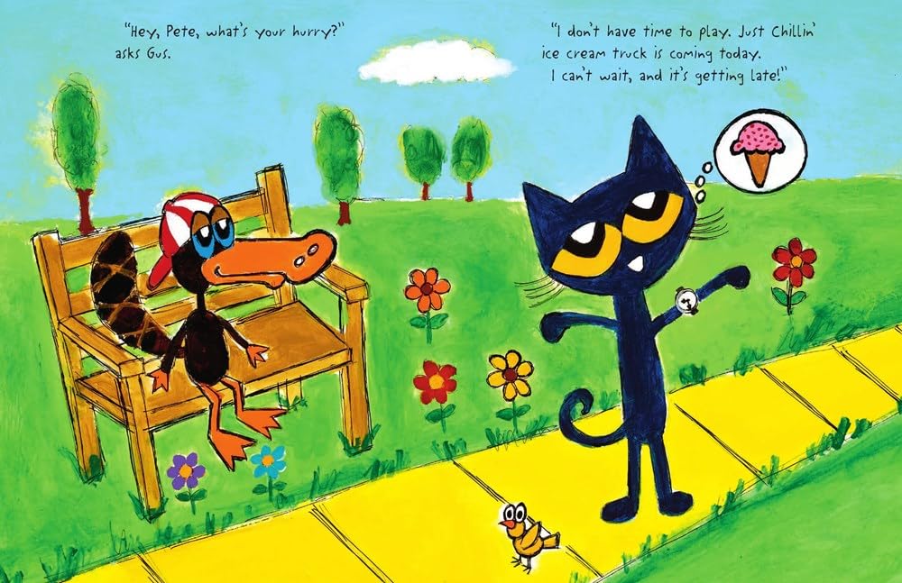 Pete The Cat Screams For Ice Cream!, Tapa Dura1
