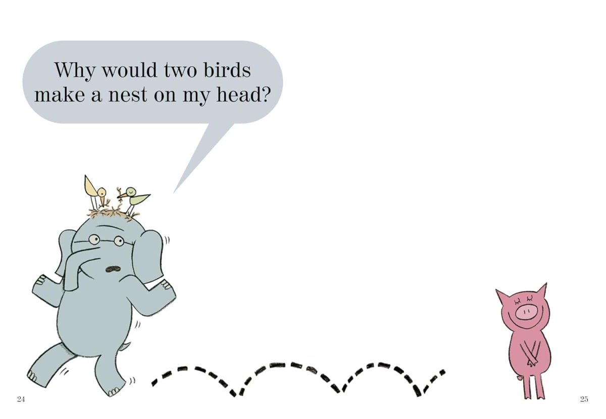 Elephant & Piggie #04: There Is A Bird On Your Head, Hardcover2