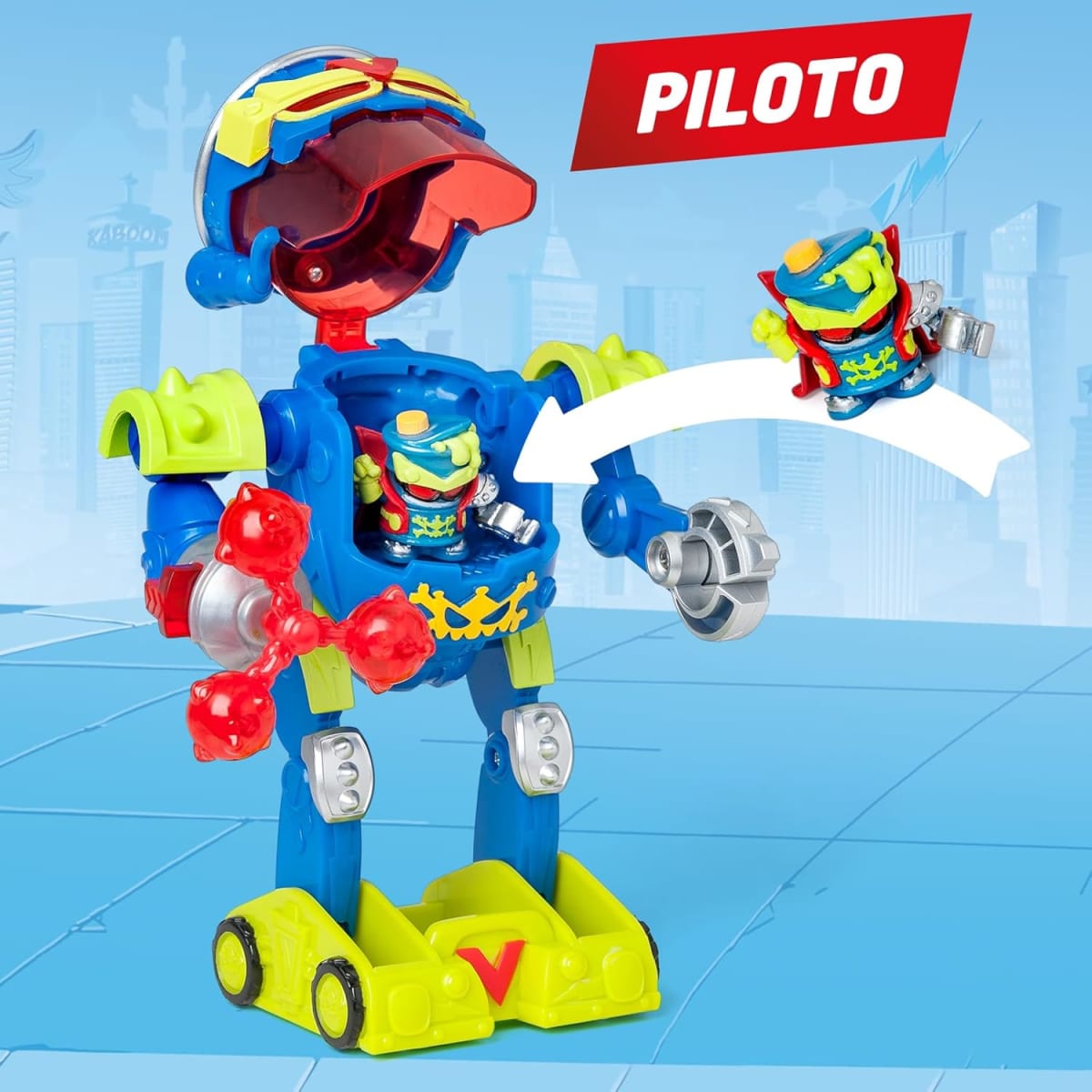 Superzings Robot Ultra Striker de Mr. King5