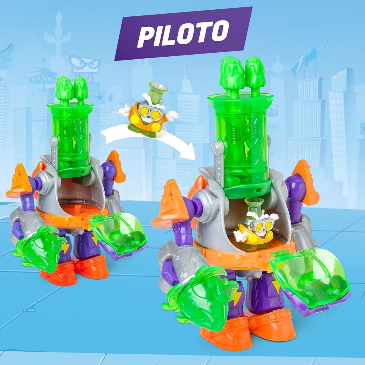 Superzings Robot Ultra Striker de Profesor K5