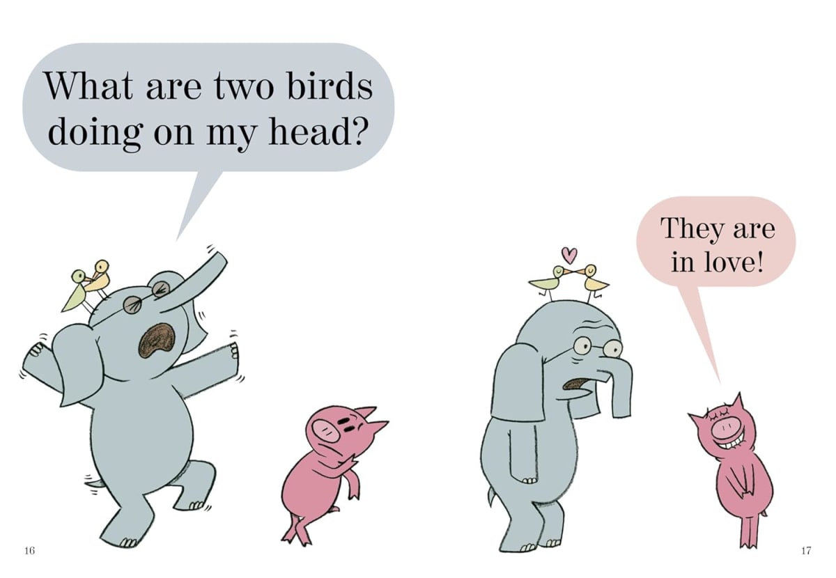 Elephant & Piggie #04: There Is A Bird On Your Head, Hardcover3