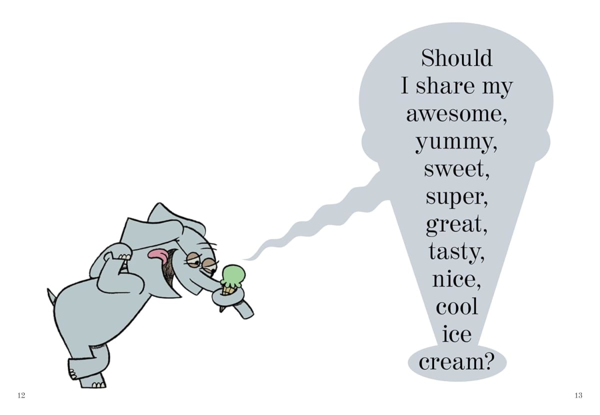 Elephant & Piggie #15: Should I Share My Ice Cream, Hardcover2