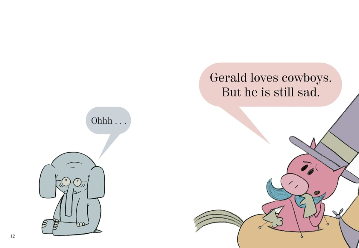 Elephant & Piggie #02: My Friend Is Sad, Hardcover1