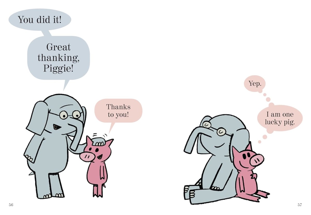 Elephant & Piggie #25: The Thank You Book, Hardcover1