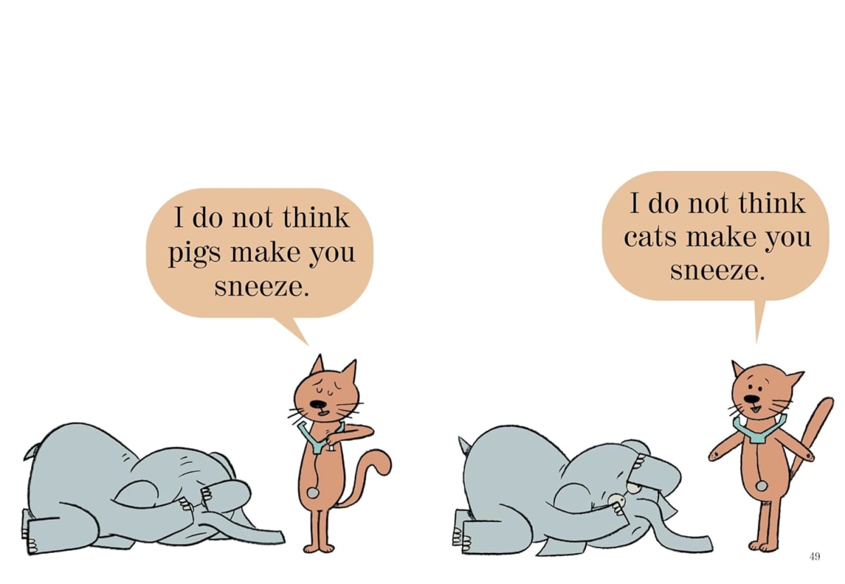Elephant & Piggie #09: Pigs Make Me Sneeze!, Hardcover1