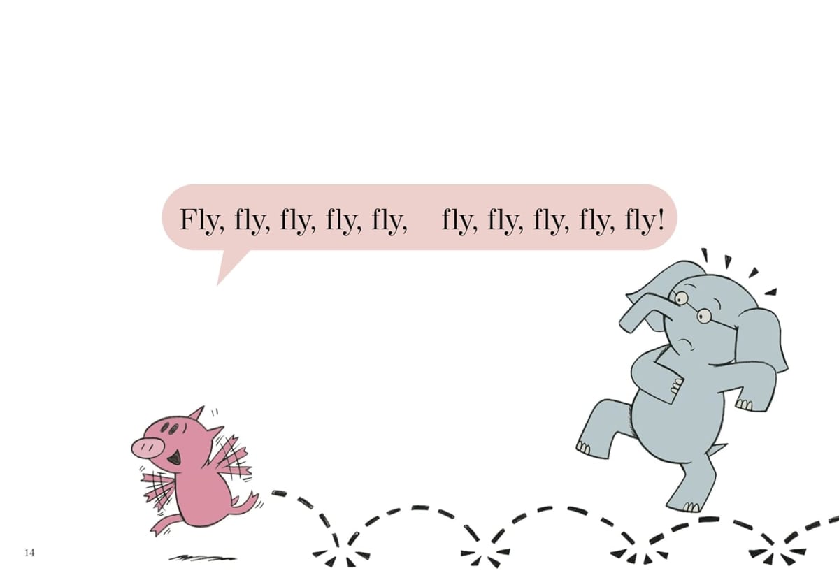 Elephant & Piggie #01: Today I Will Fly!, Hardcover1