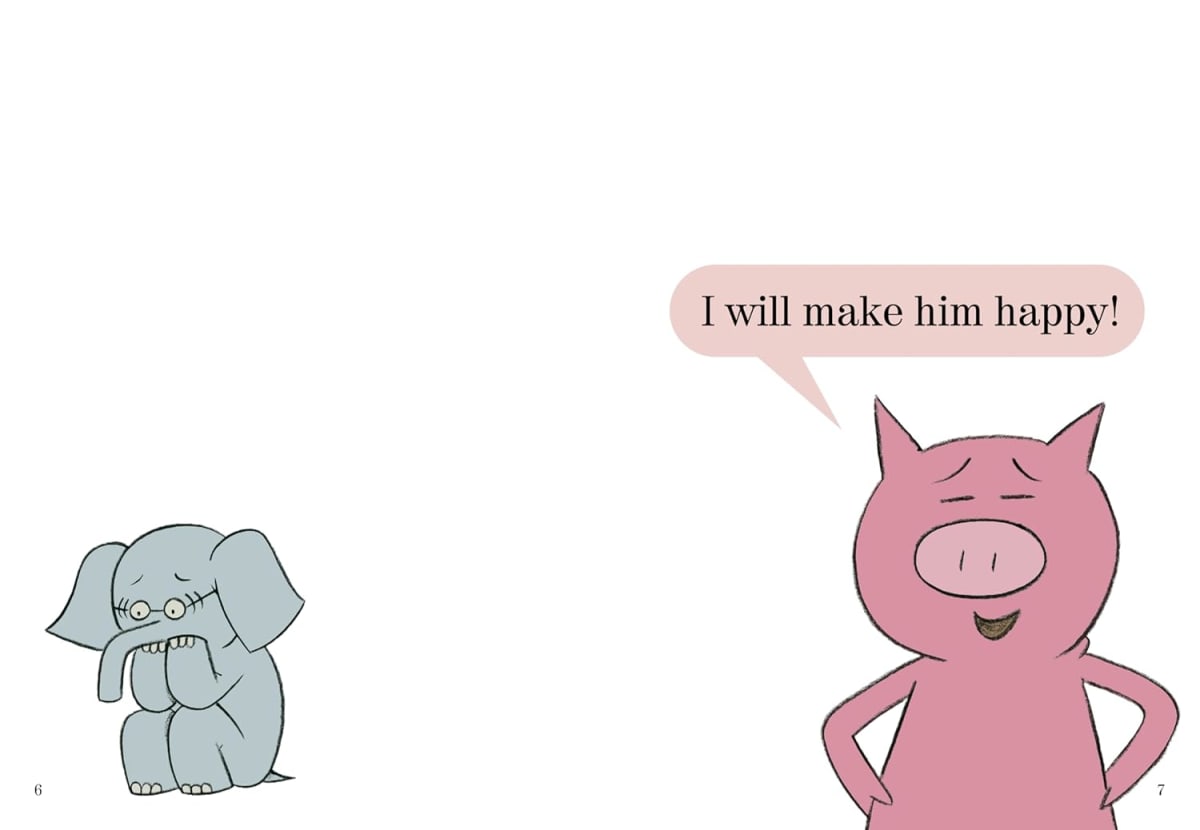 Elephant & Piggie #02: My Friend Is Sad, Hardcover2