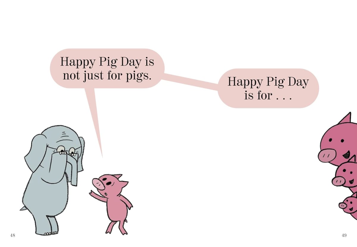 Elephant & Piggie #16: Happy Pig Day!, Hardcover3