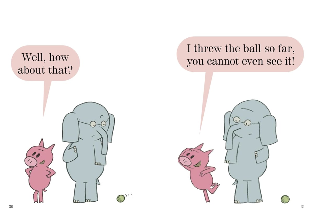 Elephant & Piggie #08: Watch Me Trow The Ball!, Hardcover1