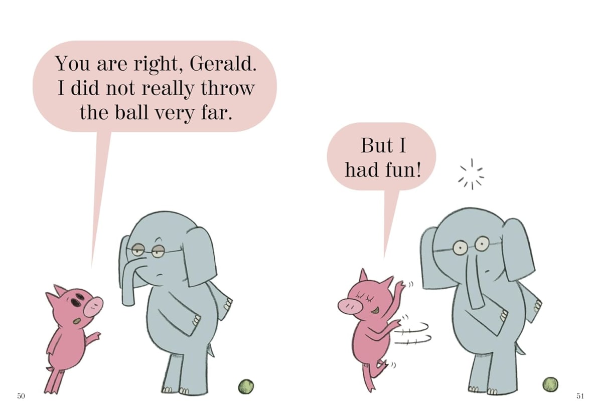 Elephant & Piggie #08: Watch Me Trow The Ball!, Hardcover2