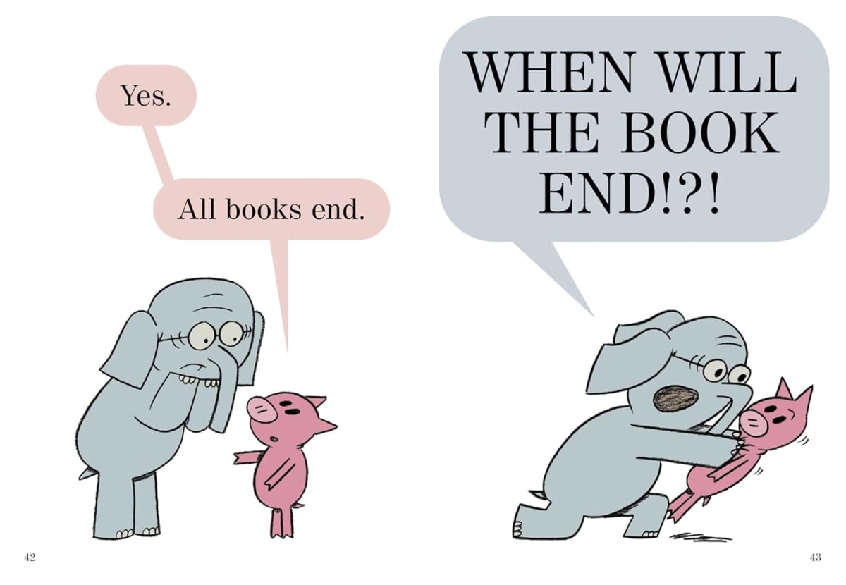 Elephant & Piggie #13: We Are In A Book!, Hardcover2
