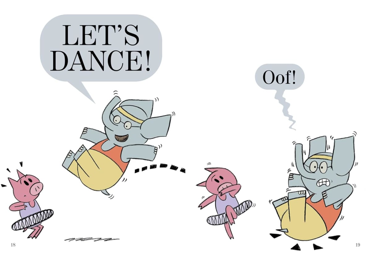 Elephant & Piggie #10: Elephants Cannot Dance!, Hardcover2