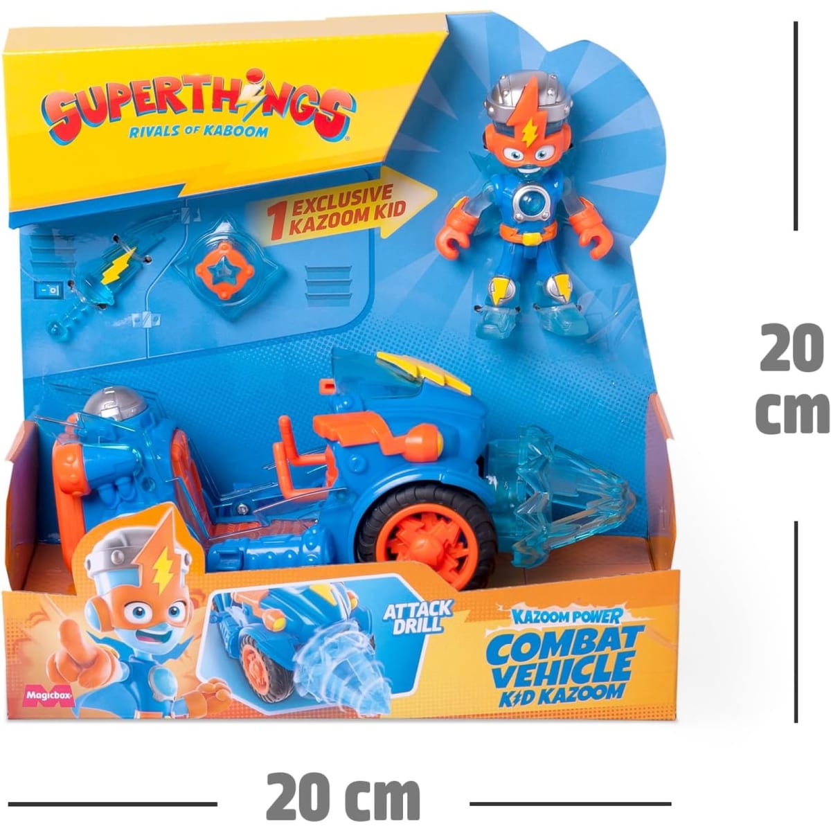 Superzings Vehiculo De Combate Kid Kazoom Kazoom Power4