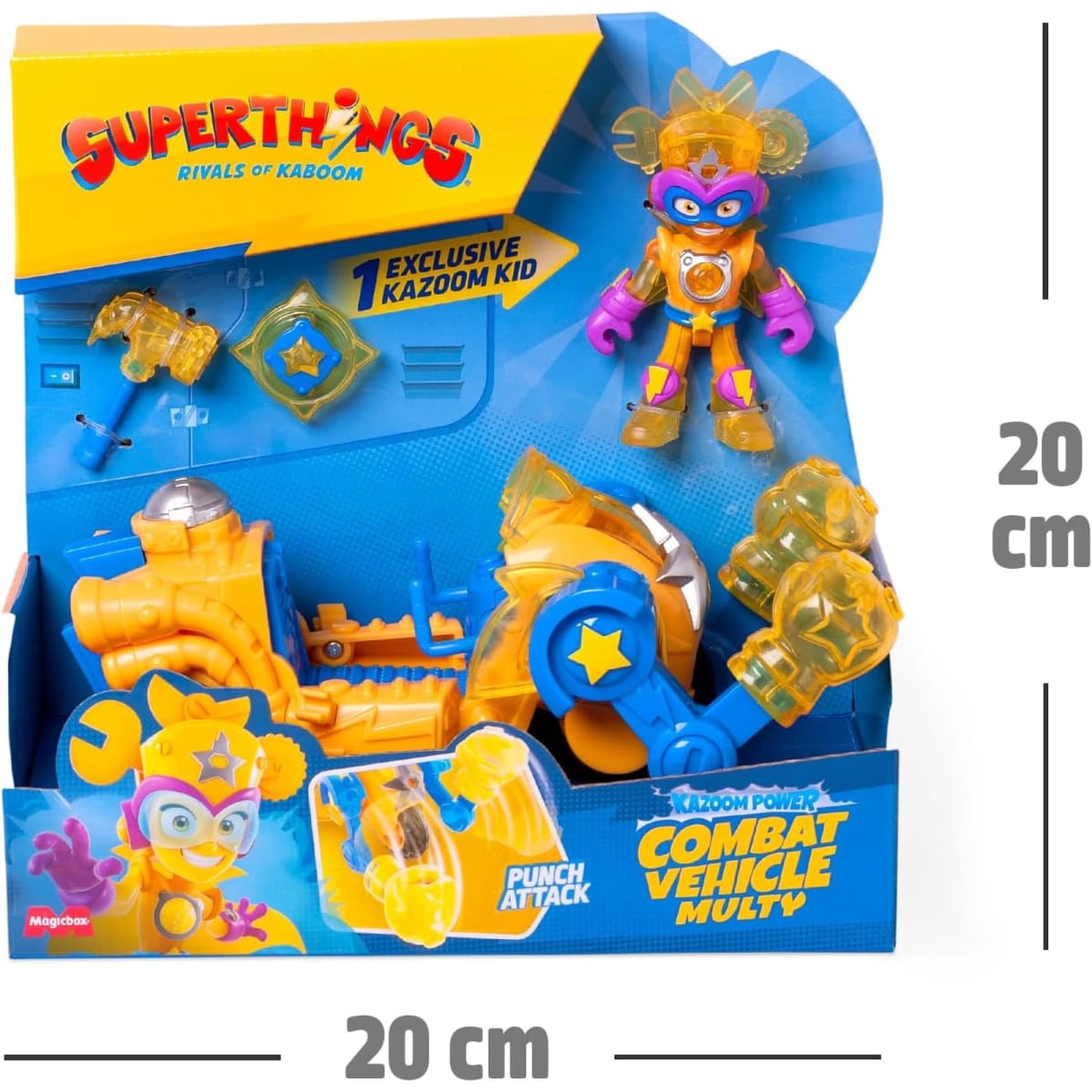 Superzings Vehiculo De Combate Kid Multi Kazoom Power5