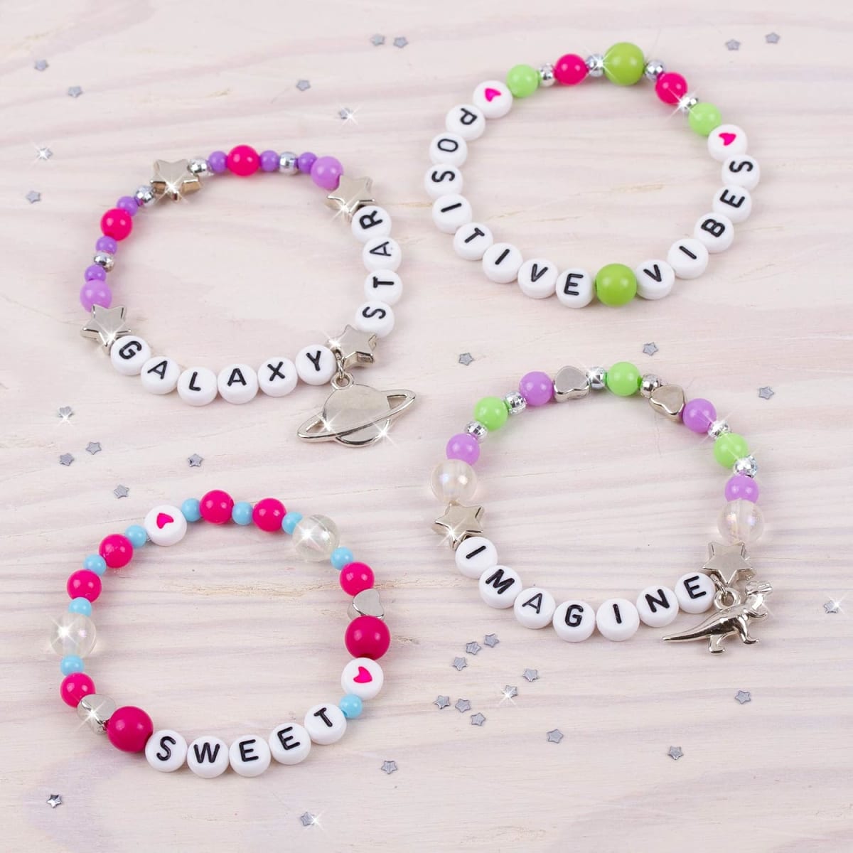 Make It Real Block & Rock Charm Bracelets, 12052