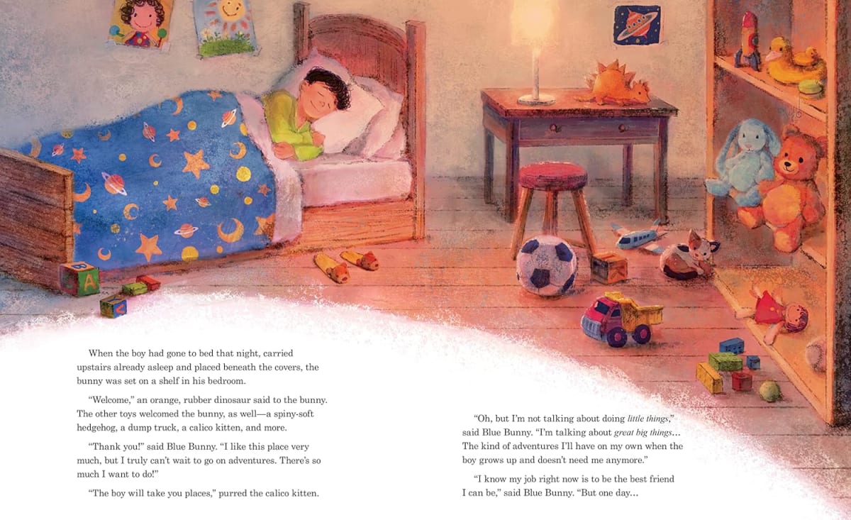 Little Blue Bunny: A Heartwarming Easter Basket Stuffer For Children, Tapa Dura1