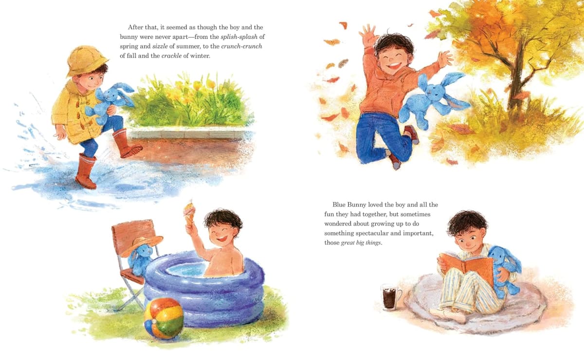 Little Blue Bunny: A Heartwarming Easter Basket Stuffer For Children, Tapa Dura2