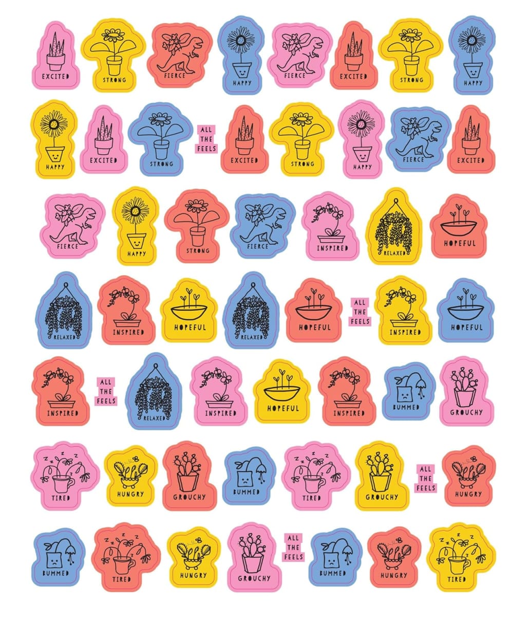 Libro Con Stickers: Tantas Emociones1