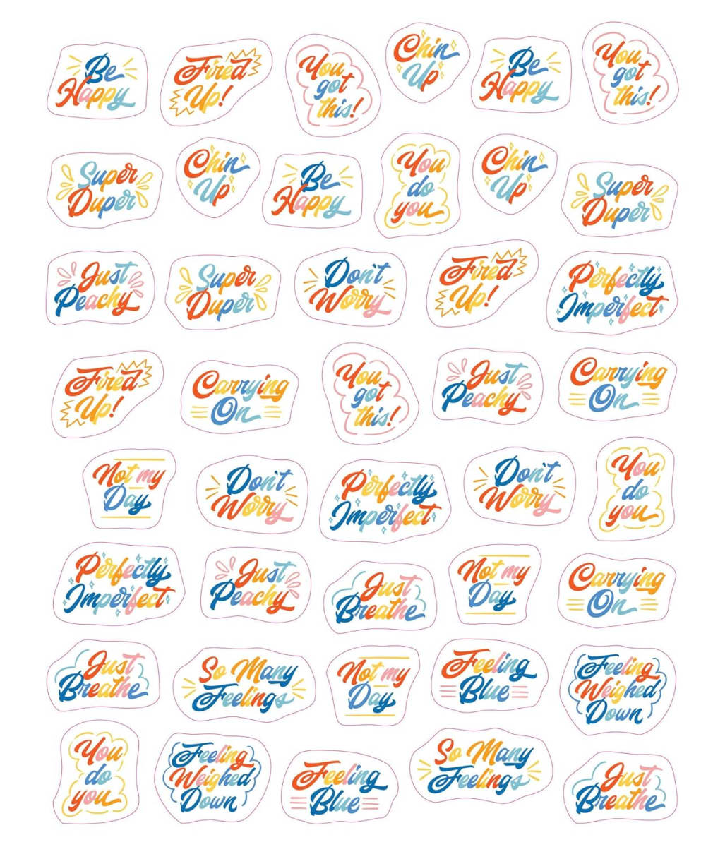 Libro Con Stickers: Tantas Emociones2