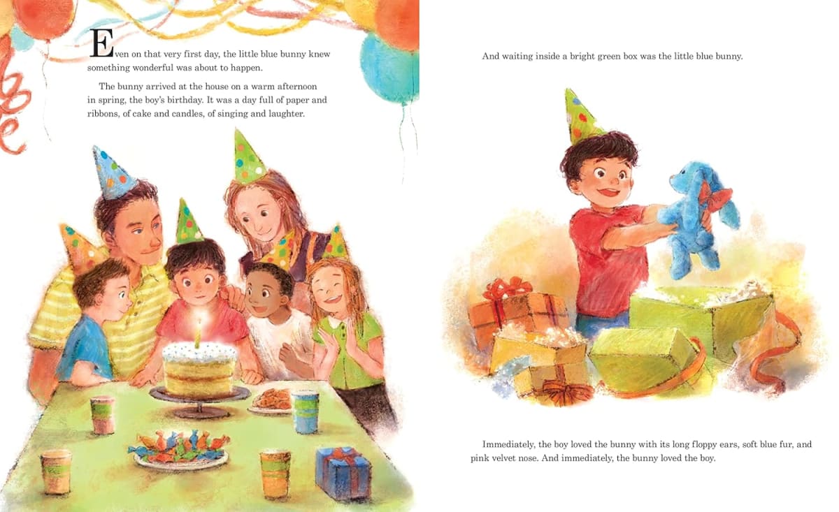 Little Blue Bunny: A Heartwarming Easter Basket Stuffer For Children, Tapa Dura3