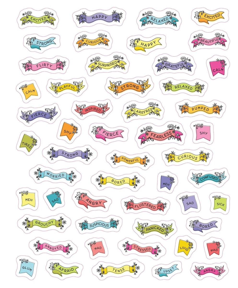 Libro Con Stickers: Tantas Emociones4