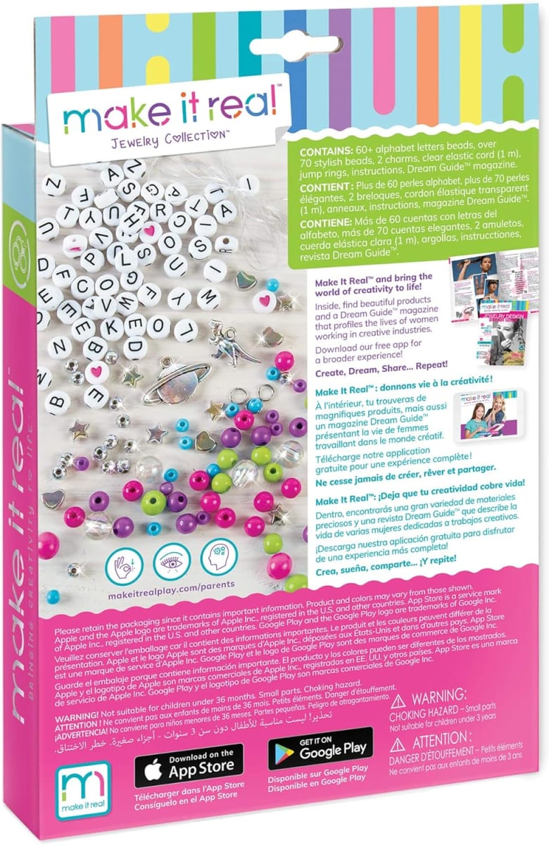 Make It Real Block & Rock Charm Bracelets, 12054