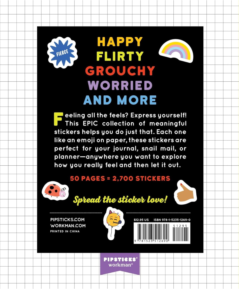 Libro Con Stickers: Tantas Emociones5