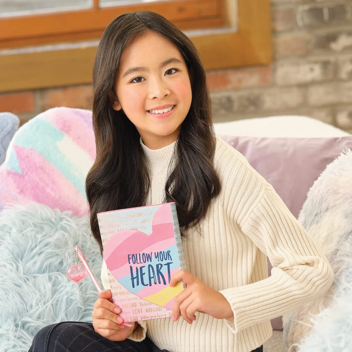 Make It Real 3C4G Follow Your Heart Journal And Pen Set, 120436