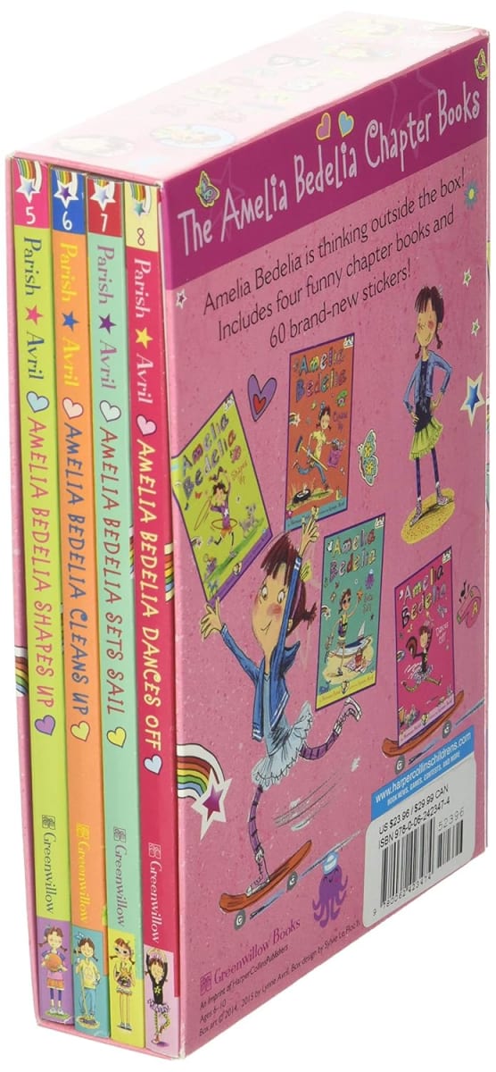 Amelia Bedelia Chapter Book 4-Book Box Set #2: Books 5-8, Tapa Blanda6