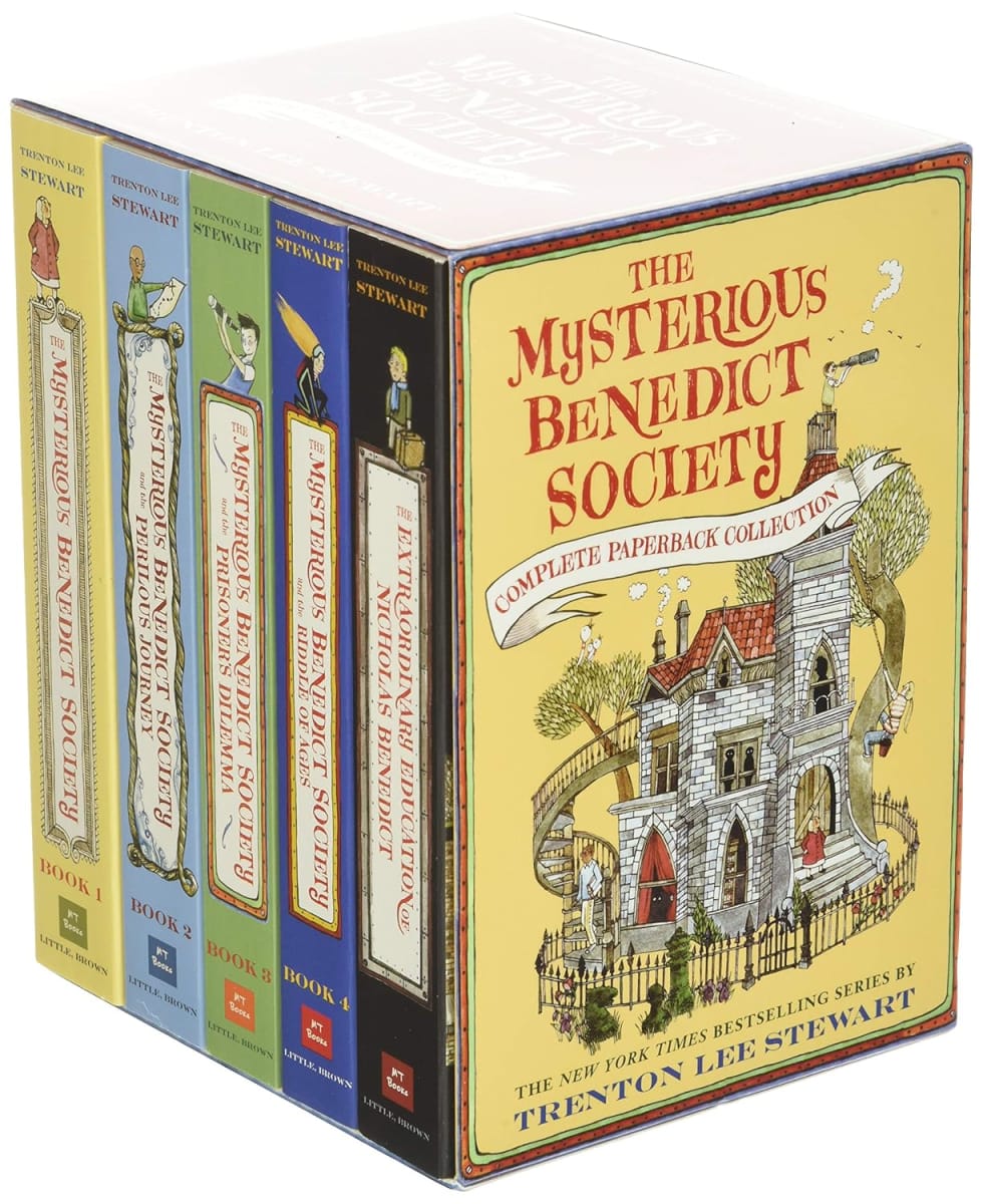 The Mysterious Benedict Society Paperback Boxed Set, Tapa Blanda2
