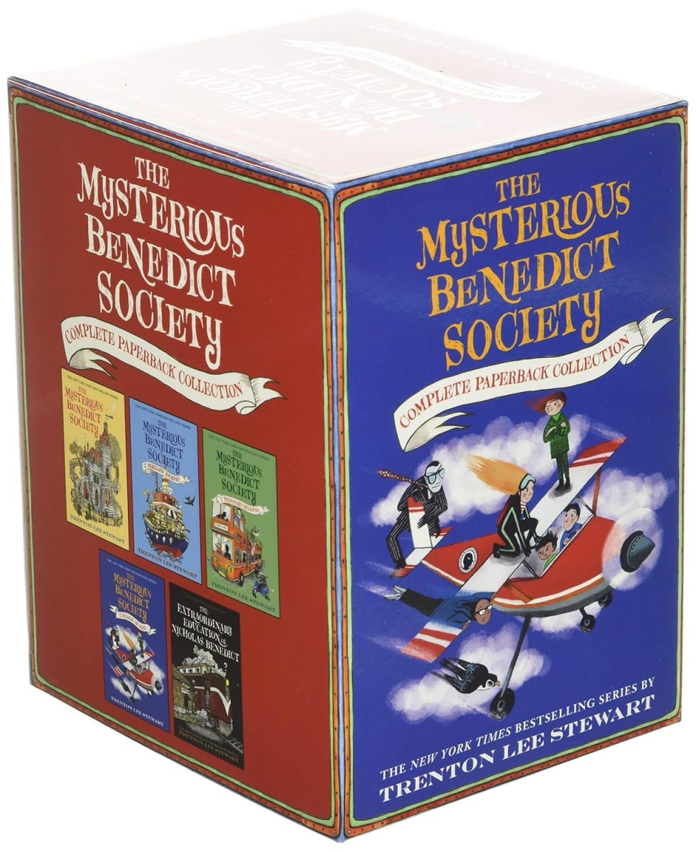 The Mysterious Benedict Society Paperback Boxed Set, Tapa Blanda3