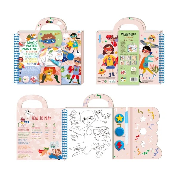 Avenir Pintura Magica Y Actividades Super Heroes1