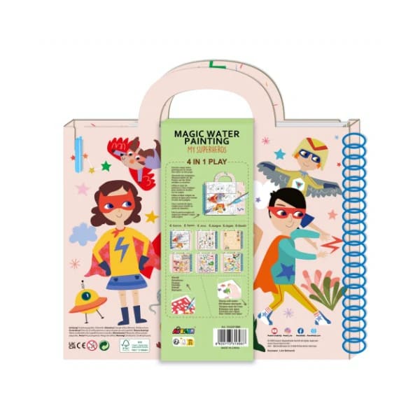 Avenir Pintura Magica Y Actividades Super Heroes3