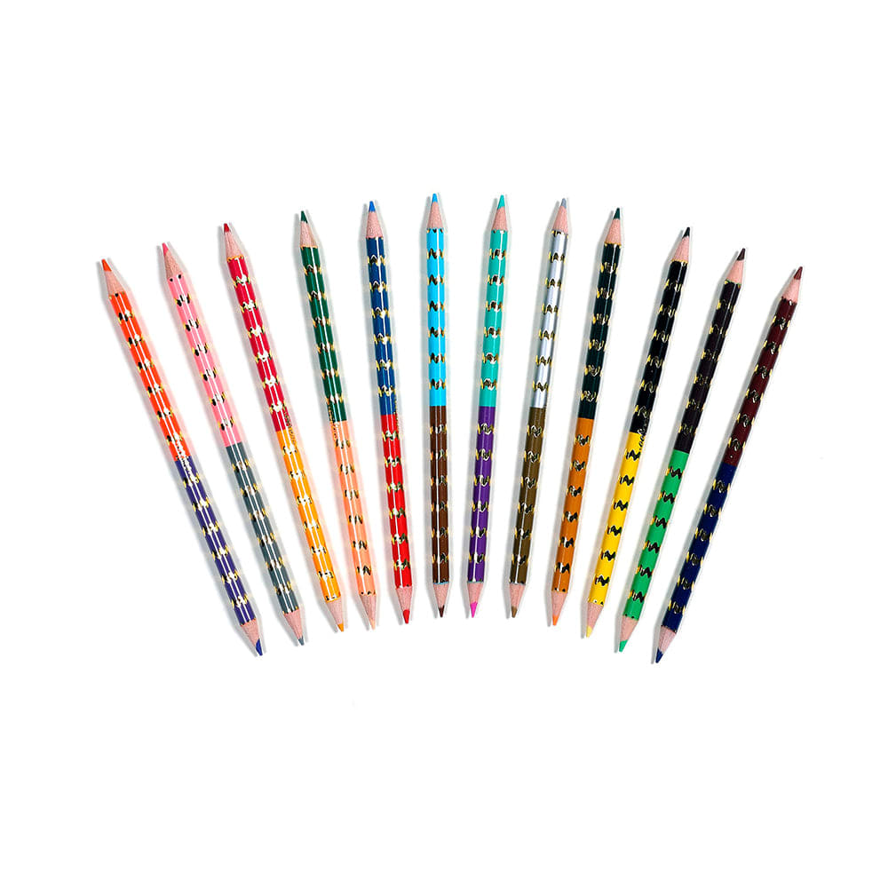 Eeboo Caja De 12 Lapices - Dobles Vida En La Tierra1