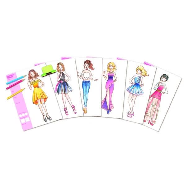 Set Dibujo Diseña Moda2