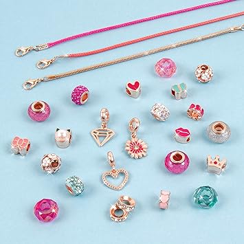 Halo Charms Bracelets Thinks Pink1