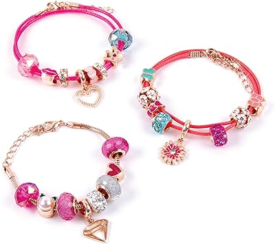Halo Charms Bracelets Thinks Pink2