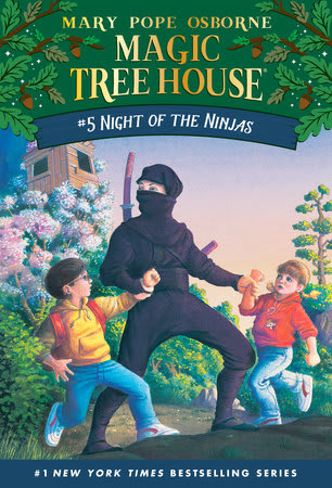 Magic Tree House # 05 Night Of The Ninjas, Tapa Blanda1