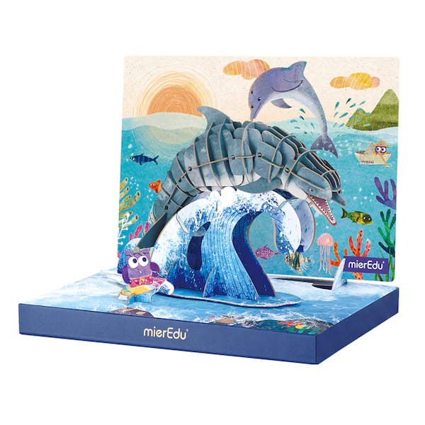 Puzzle Eco 3D Delfín1