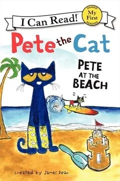 I Can Read: Pete The Cat Pete At The Beach, Tapa Blanda1