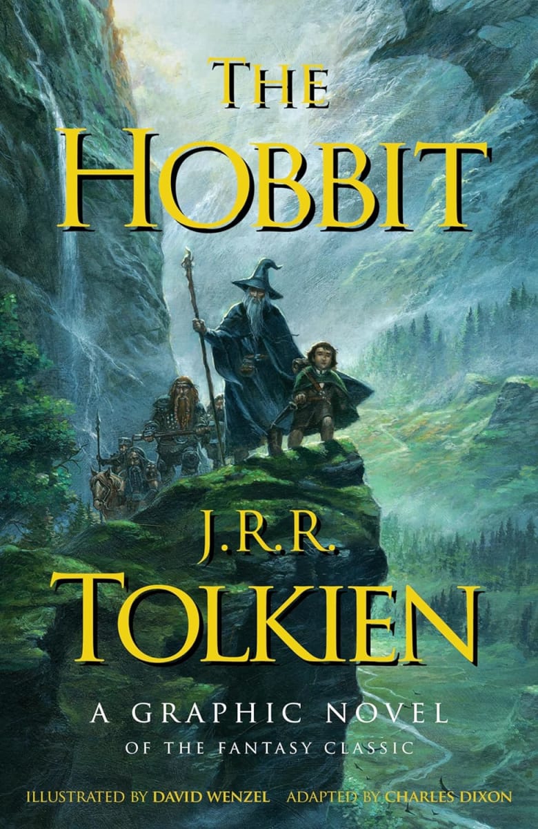 The Hobbit: A Graphic Novel: An Enchanting Fantasy Adventure, Tapa Blanda1