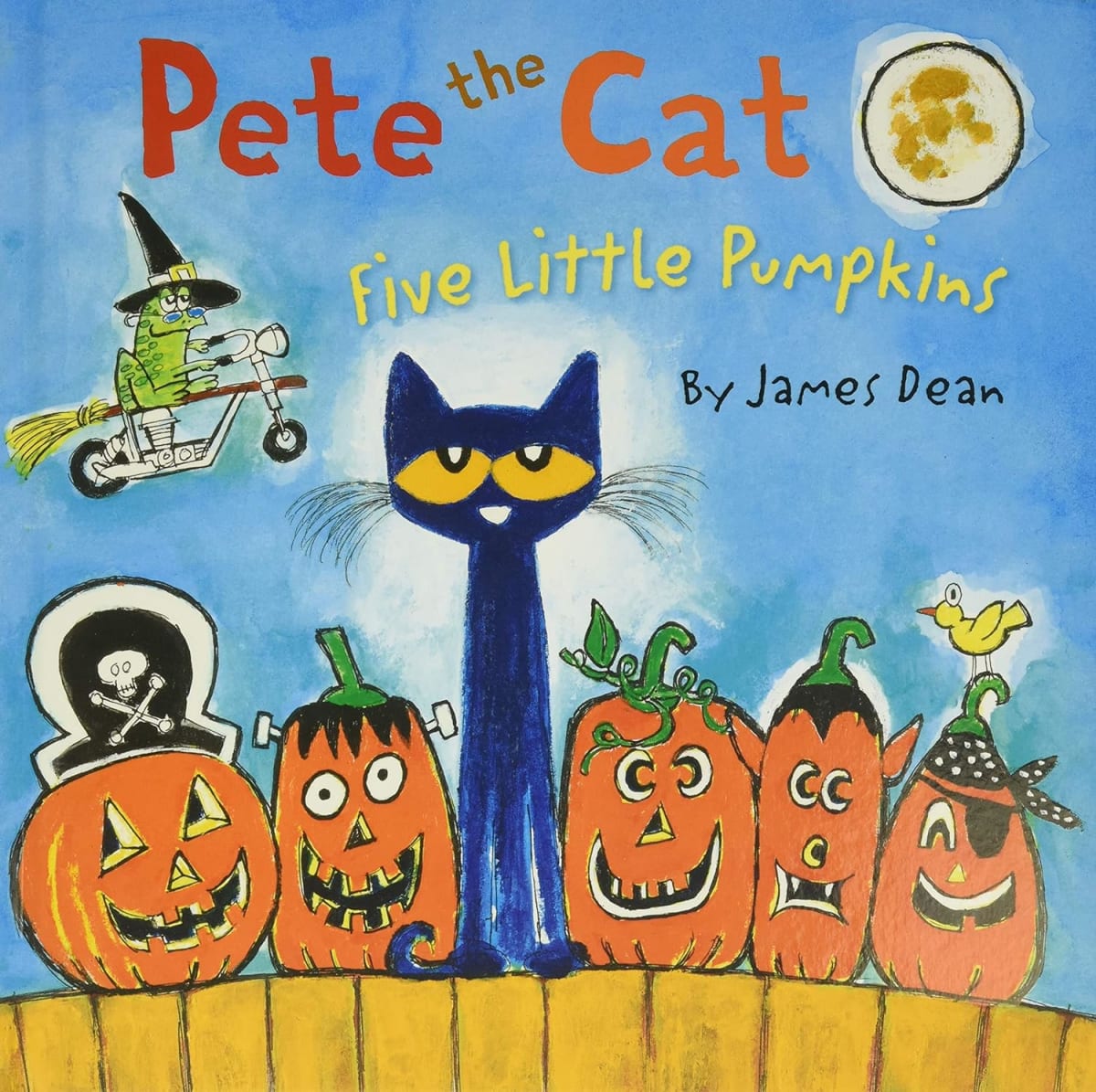 Pete The Cat Five Little Pumpkins, Tapa Dura1