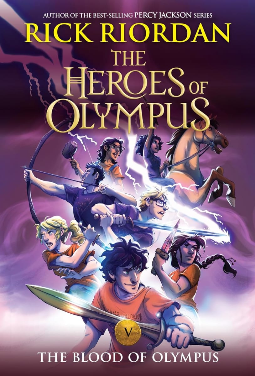 Heroes Of Olympus #05 The Blood Of Olympus, Tapa Blanda1
