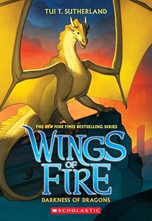 Wings Of Fire #10 Darkness Of Dragons, Tapa Blanda1