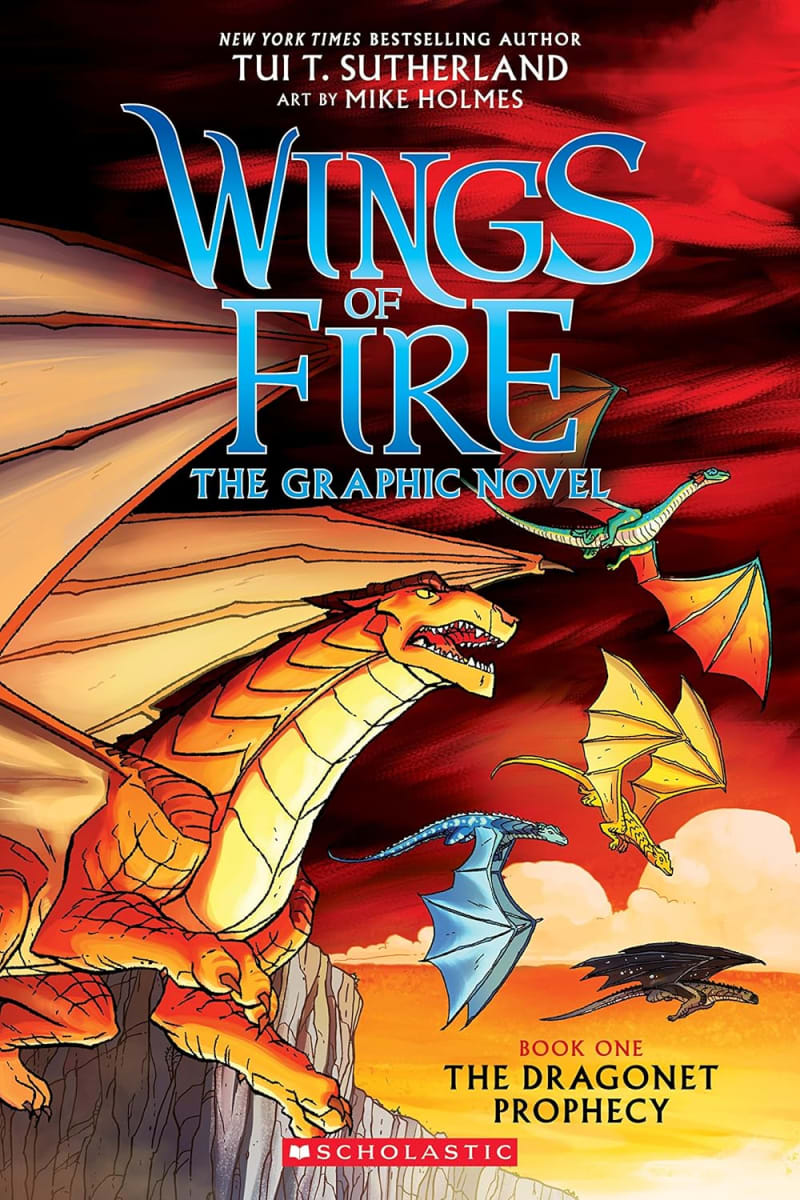 Wings Of Fire Graphic Novel #1The Dragonet Prophecy, Tapa Blanda1